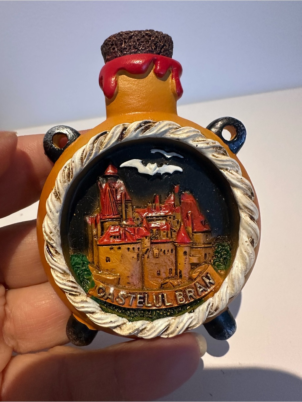 Bran Castle Souvenir Magnet Romania Dracula’s Bran castle souvenir magnet